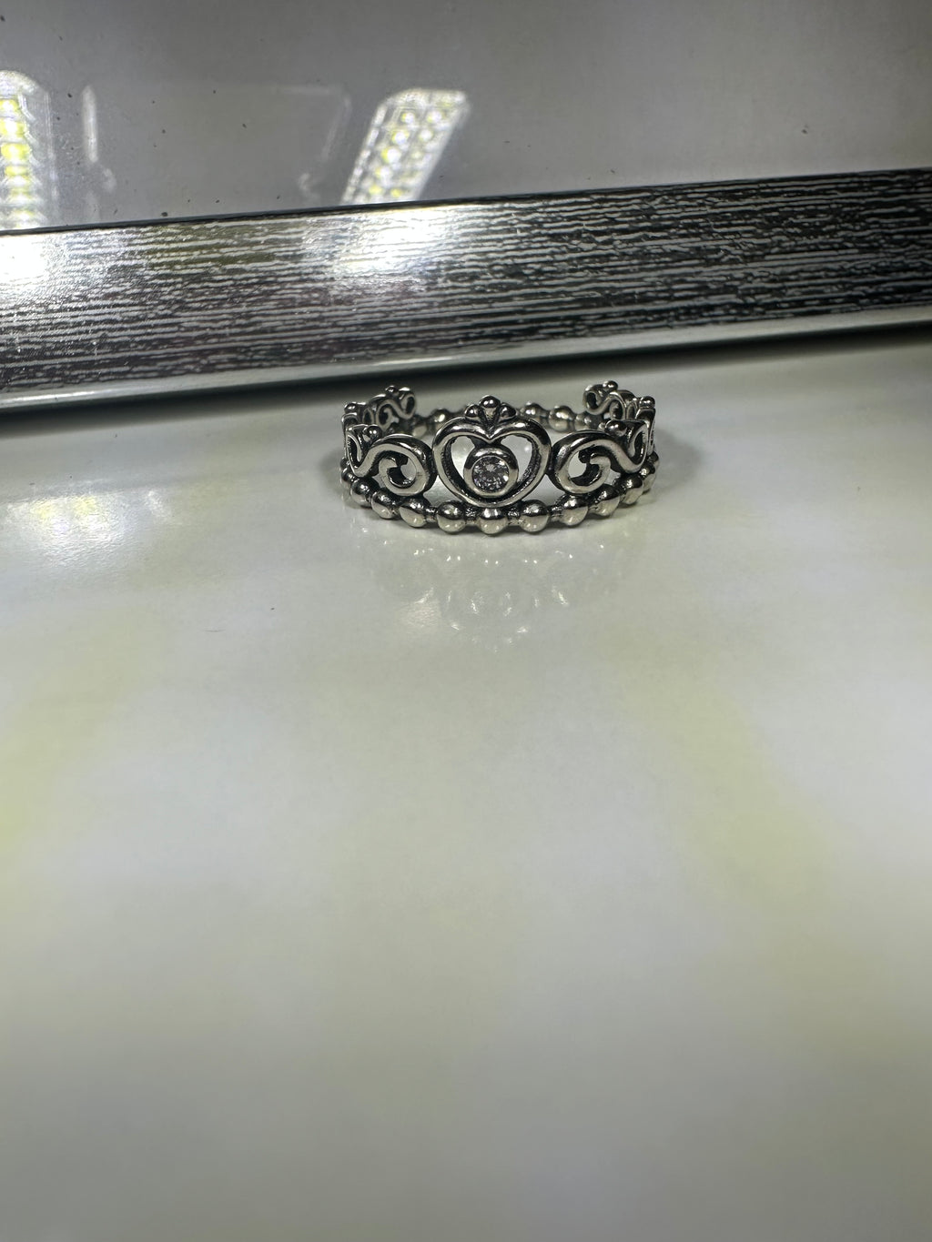 Silver crown