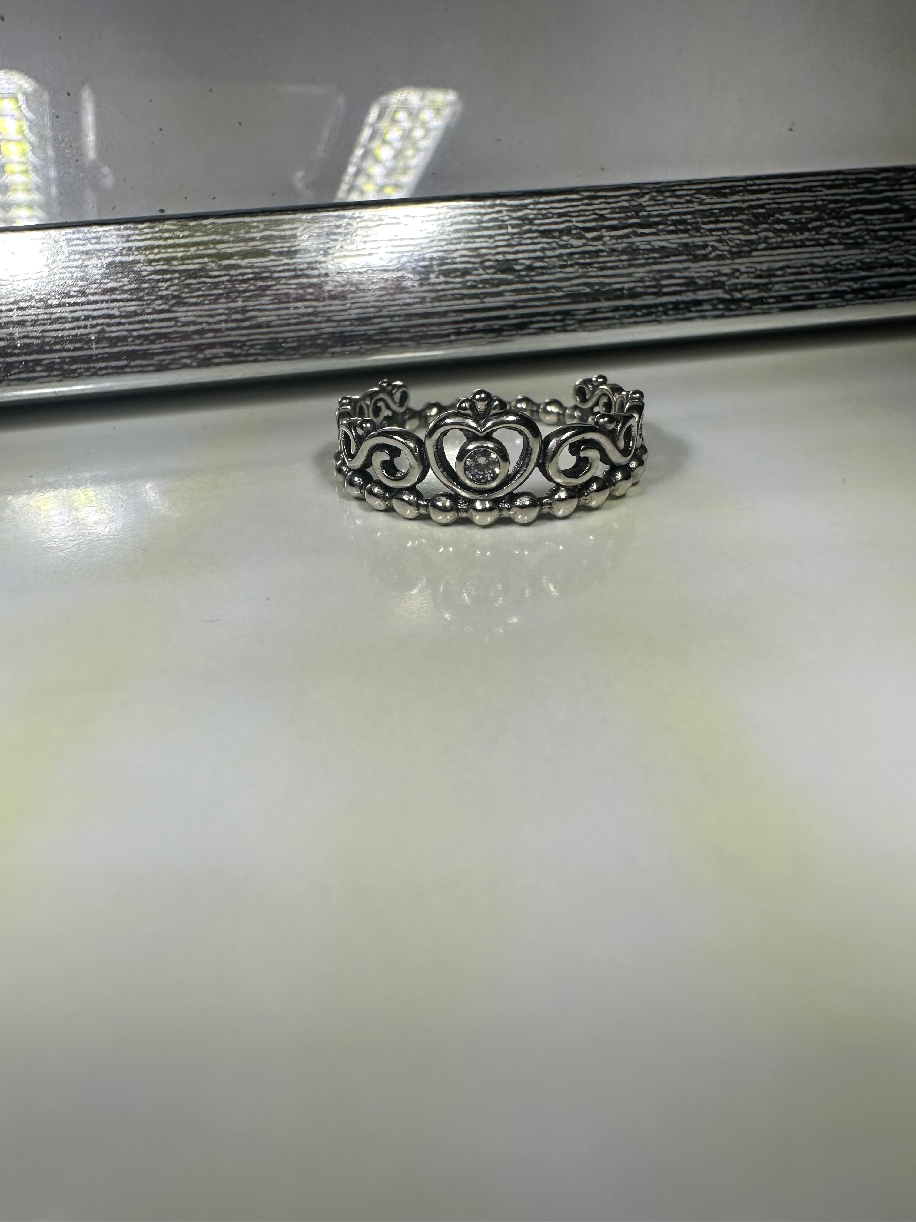 Silver crown